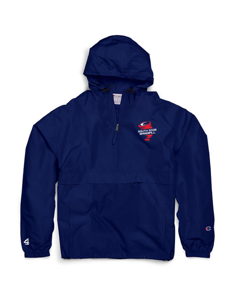 Cyclones Baseball 1/4 Zip Anorak Windbreaker