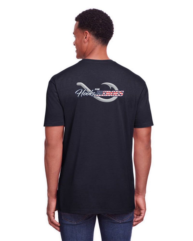 Hooks for Heroes Softstyle Cotton Hooks Short Sleeve Tee