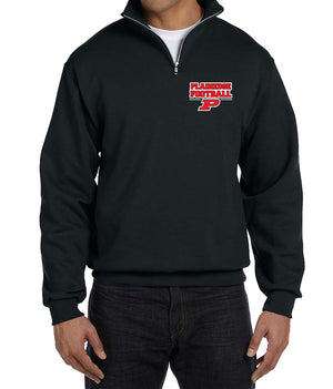 Plainedge Football Embroidered Dri-Power 1/4 Zip