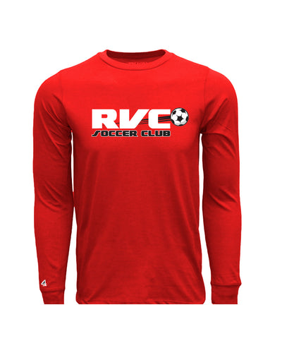 RVC Soccer Club Long Sleeve Cotton Poly T shirt