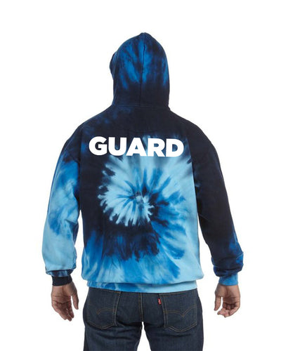 NSDC Guard Center Chest Tie-Dye Hoodie