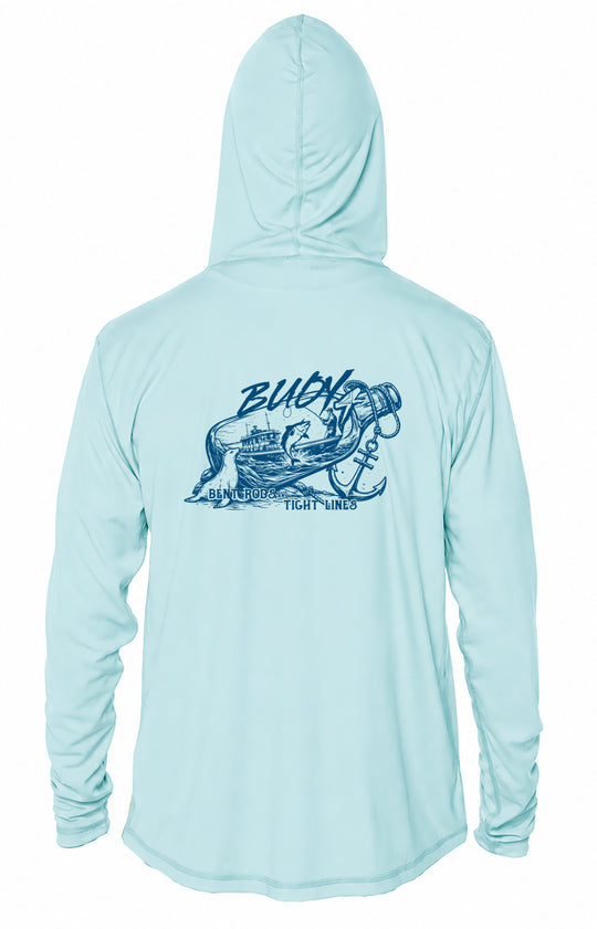 Bent Rods & Tight Lines sublimated UPF 50+ Hoodie