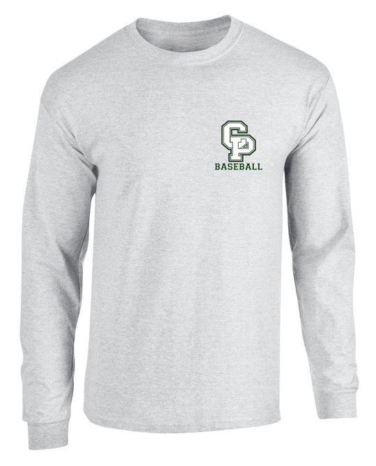 CARLE PLACE BASEBALL  LS T-Shirt