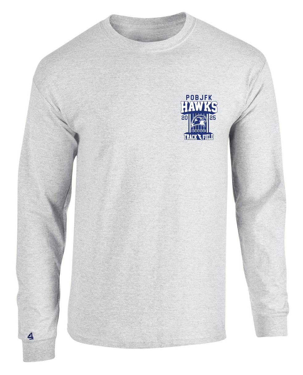 Hawks Track and Field LS Tshirt