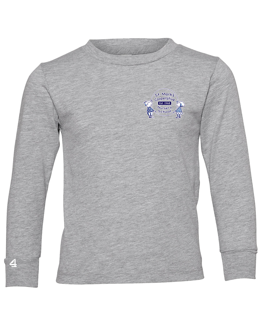 St. Mark's Nursery School Toddler Long Sleeve Tshirt