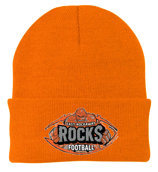 East Rockaway Football  knit cap