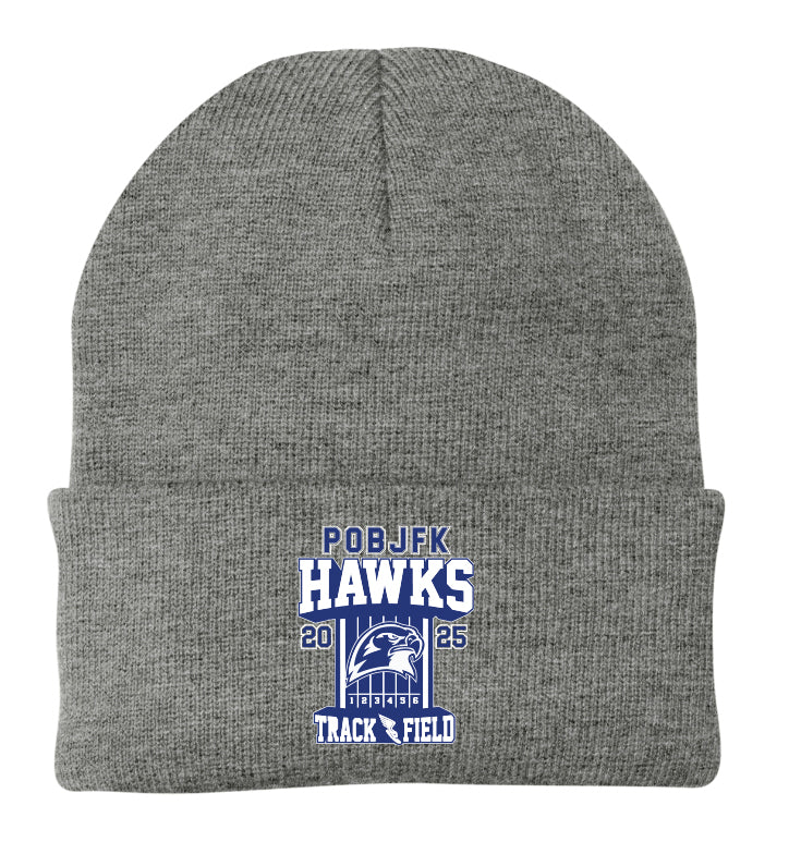 Hawks Track and Field Beanie