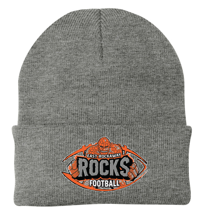 East Rockaway Football  knit cap