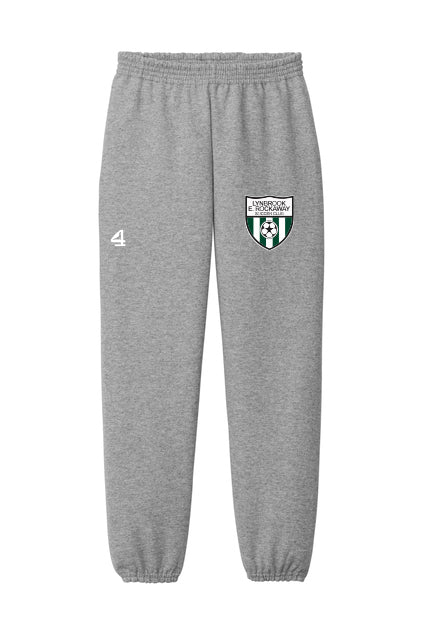 Lynbrook East Rockaway Soccer Open Bottom Sweatpants