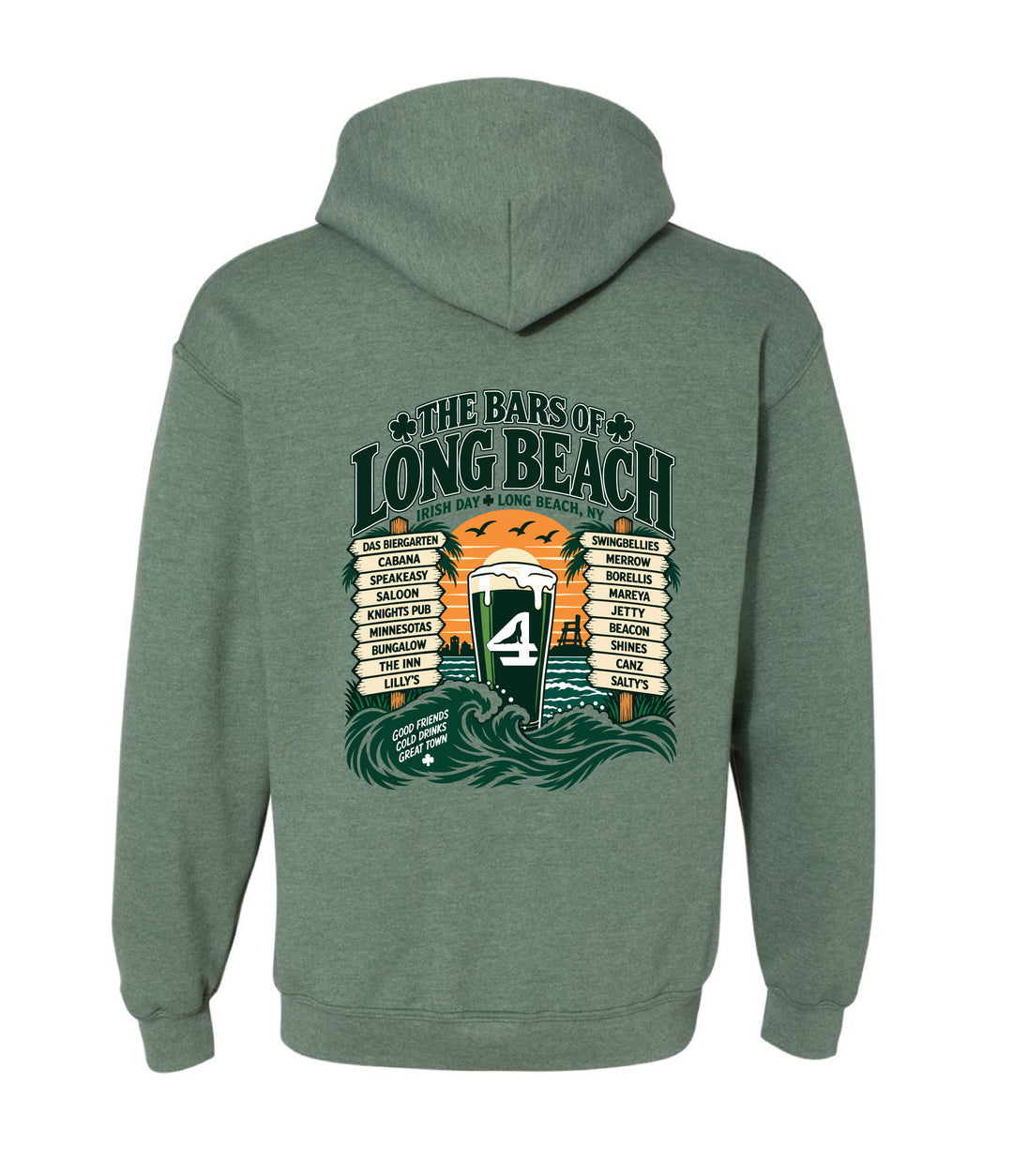 NEW The Bars of Long Beach Hoodie 18500