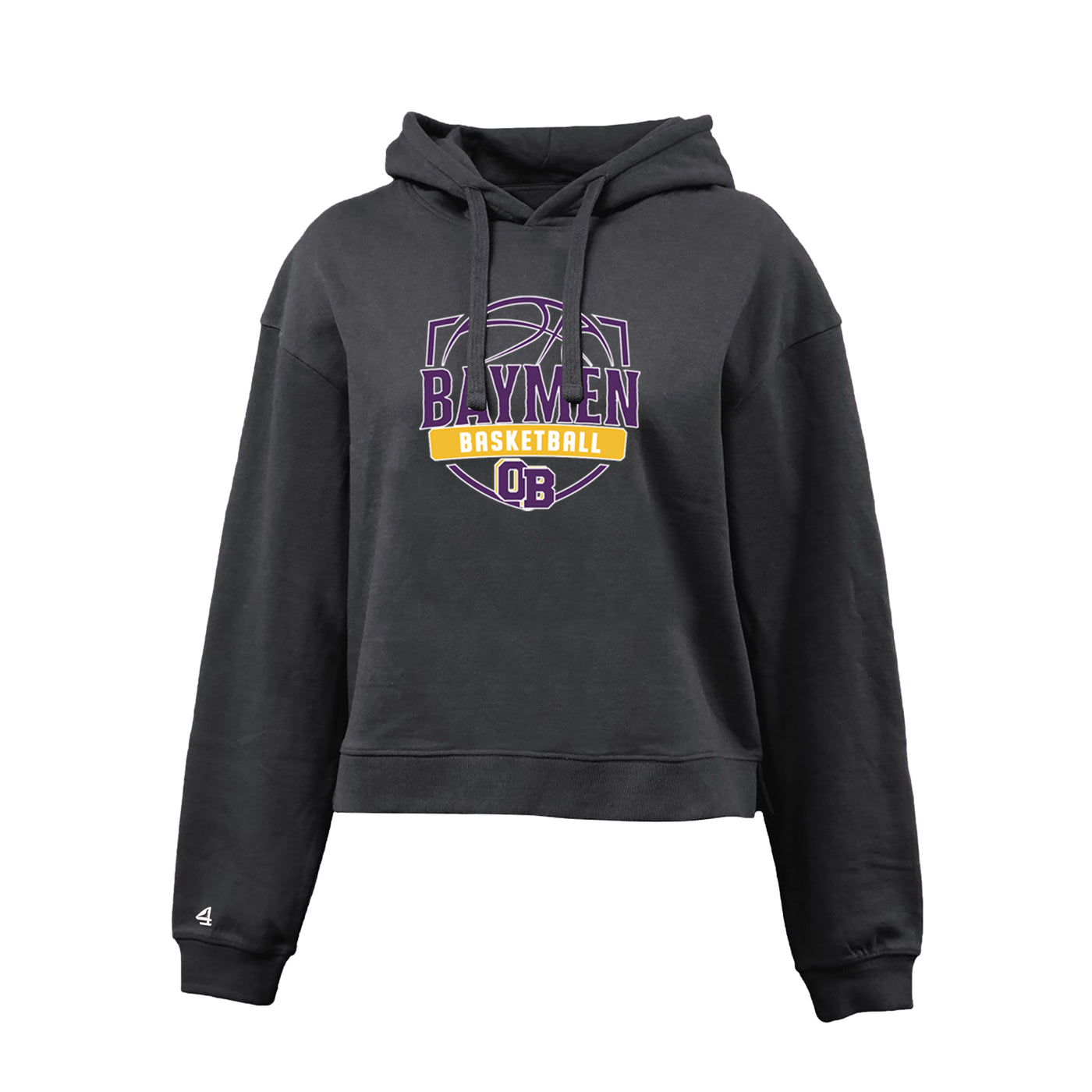 Baymen Girls Basketball Cropped Hoodie