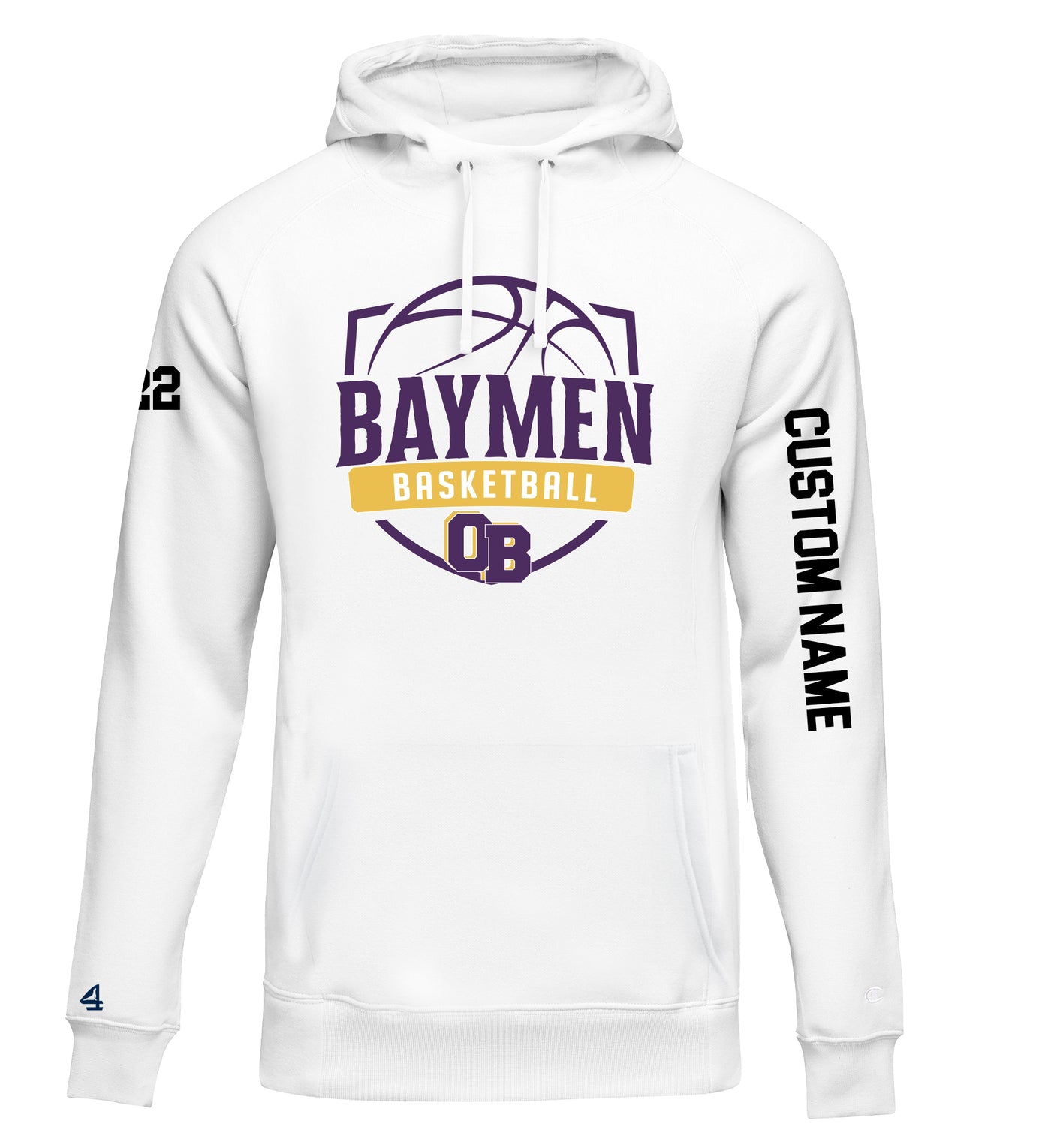 Baymen Girls Basketball Hoodie