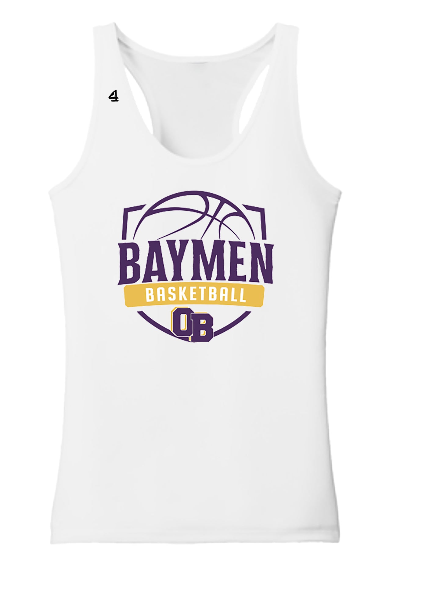 Baymen Girls Basketball Tank Top