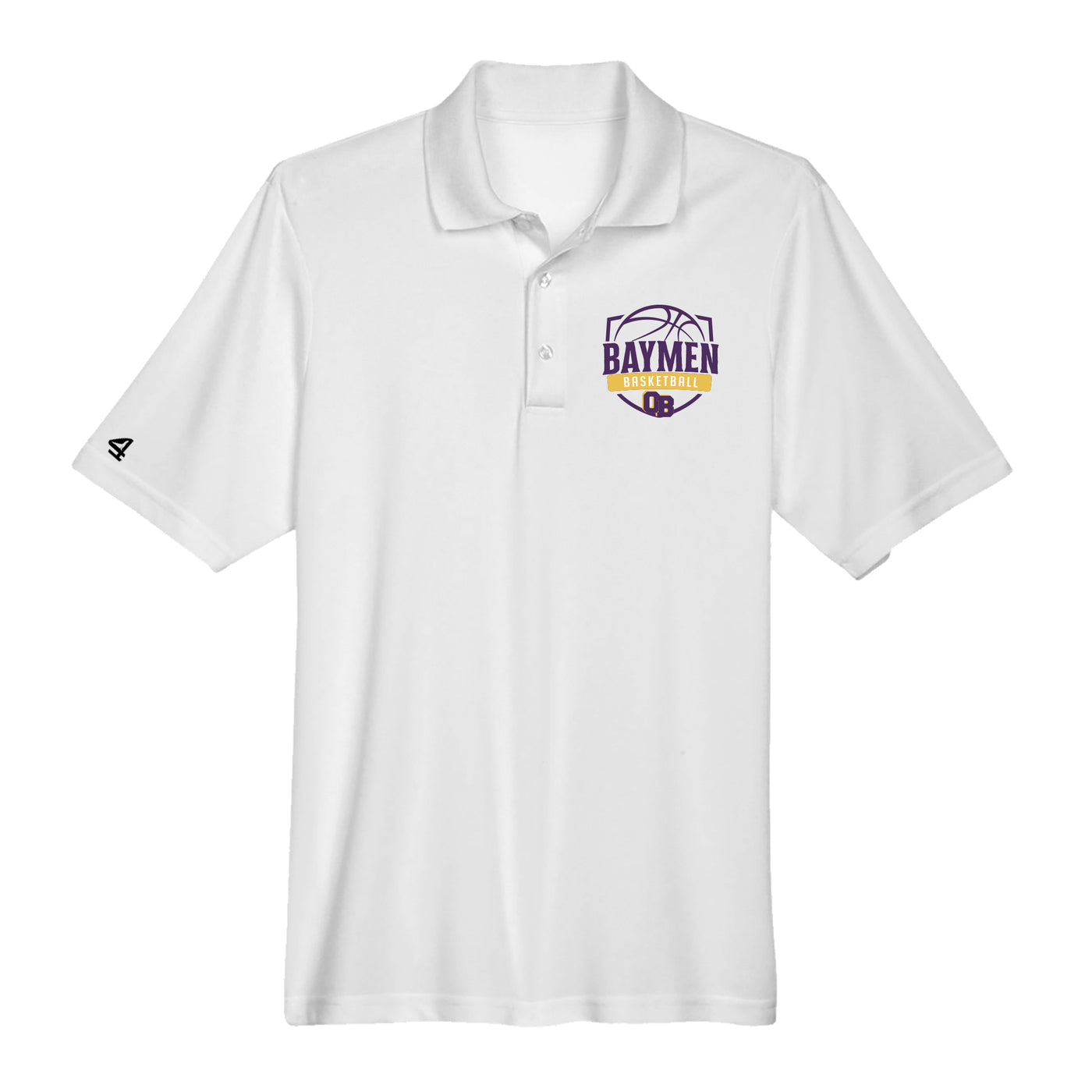 Baymen Girls Basketball Embroidered Polo