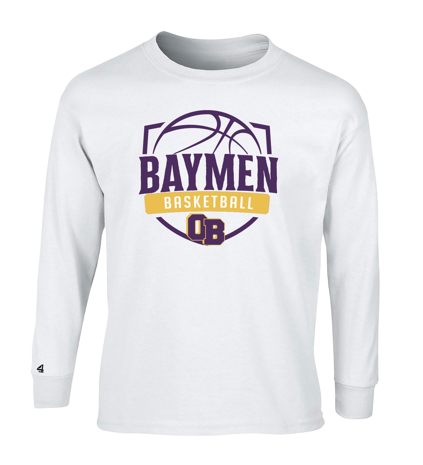 Baymen Girls Basketball Long Sleeve T-shirt