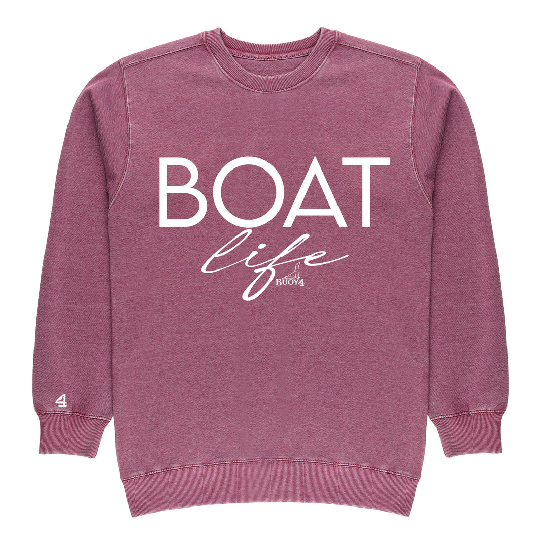 Buoy4 Boat Life Vintage Crewneck