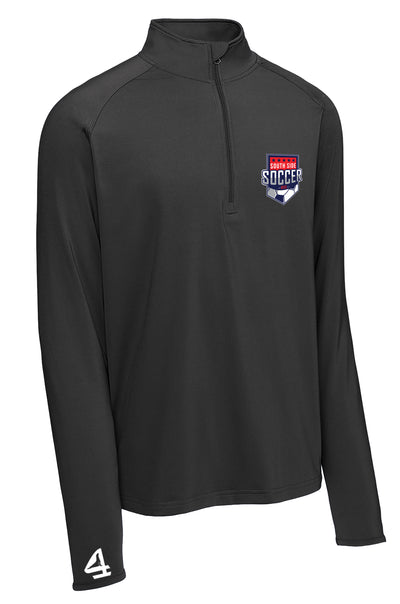 SSHS Cyclones Soccer Embroidered 1/4 Zip 