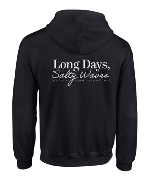 Buoy4 Long days Salty Waves Full Zip Hoodie