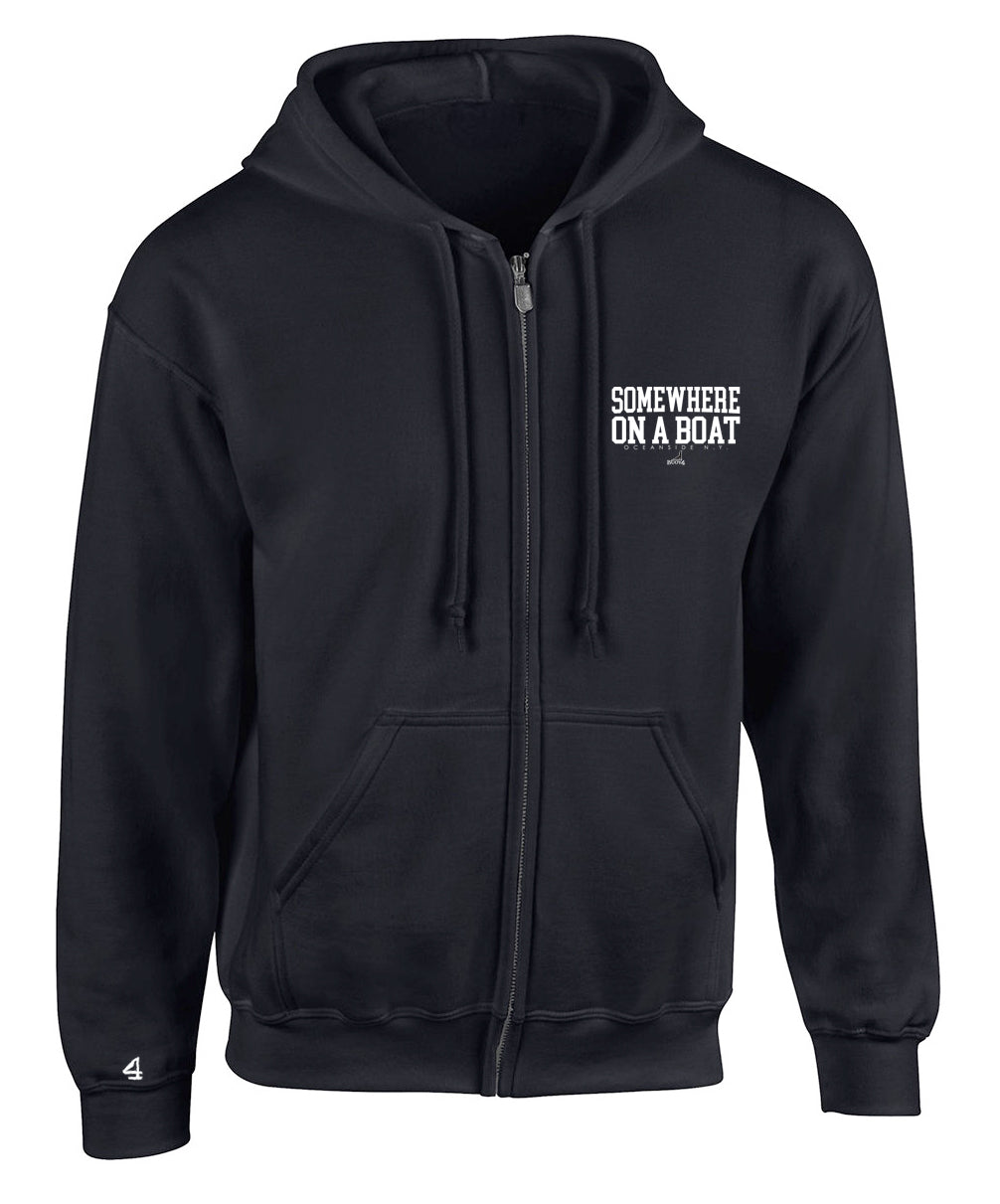 Buoy4 Somewhere on a Boat Full Zip Hoodie