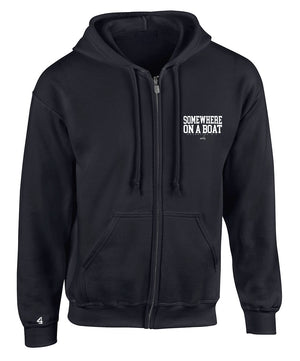Buoy4 Somewhere on a Boat Full Zip Hoodie