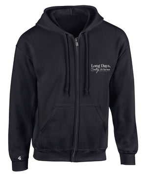 Buoy4 Long days Salty Waves Full Zip Hoodie