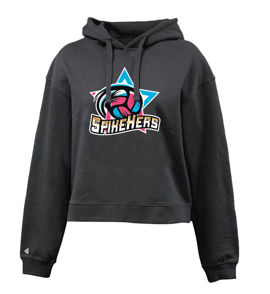 Spikehers Volleyball Academy Cropped Hoodie
