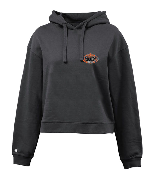 East Rockaway Football Cropped Hoodie