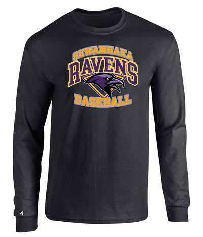 Sewanhaka Baseball Dugout Long Sleeve Cotton Tee