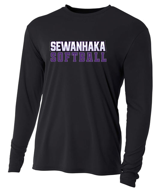 Sewanhaka Softball Long Sleeve Performance Tee
