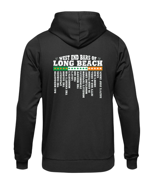 LONG BEACH IRISH DAY West End Bars of Long Beach Graphic Hoodie