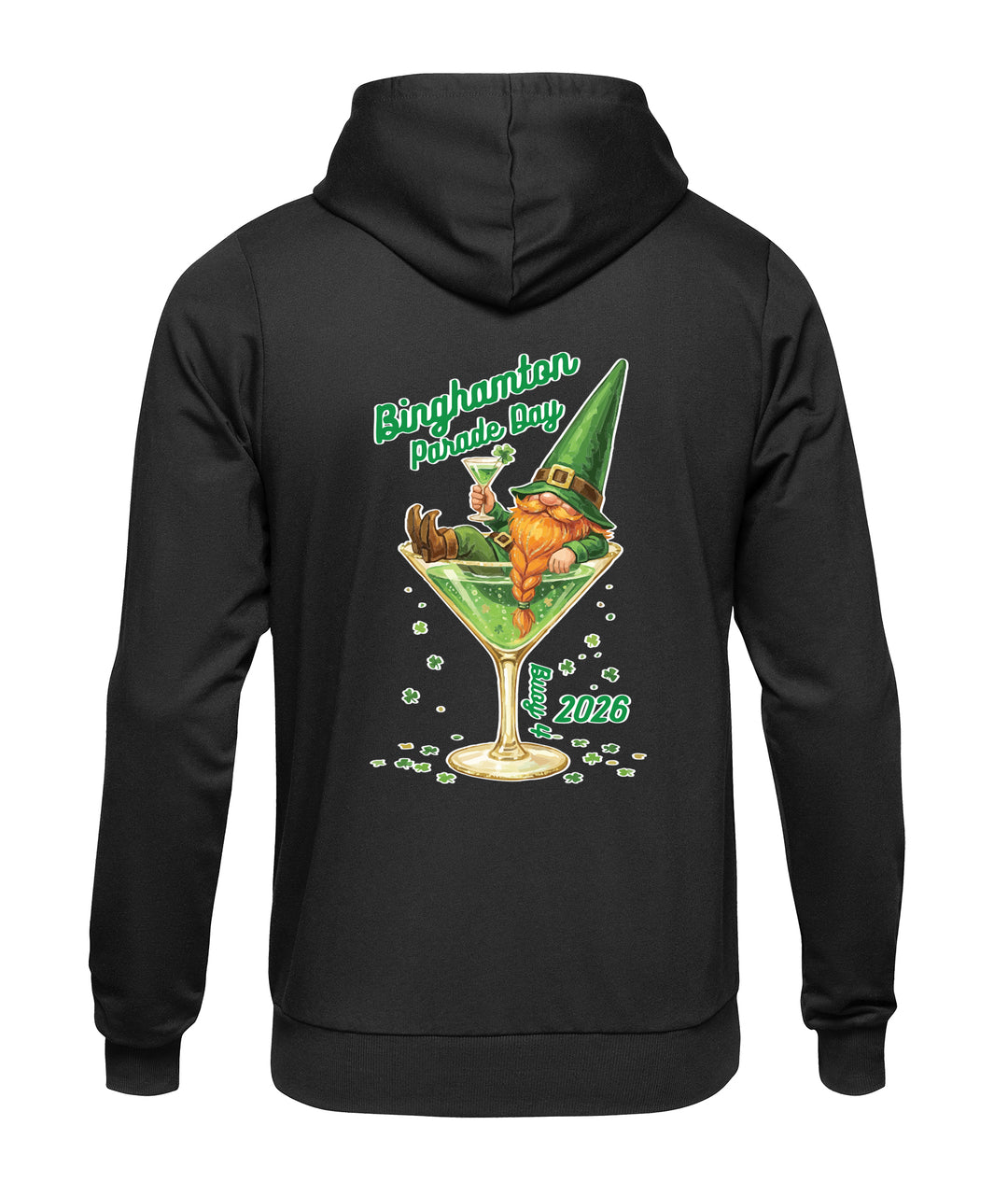 BINGHAMTON IRISH DAY GNOME HOODIE