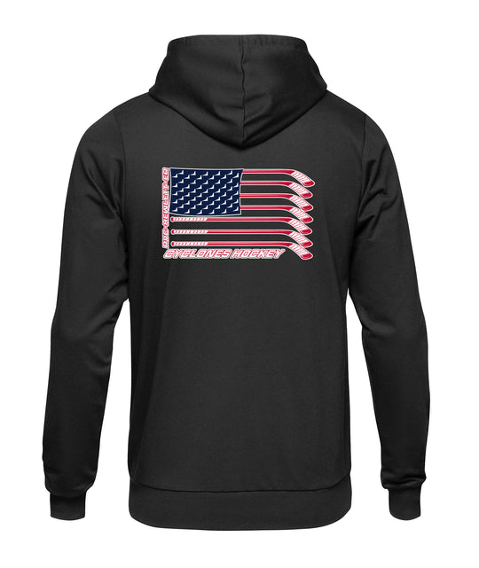 ROCKVILLE CENTRE E.R. HOCKEY Flag Hoodie