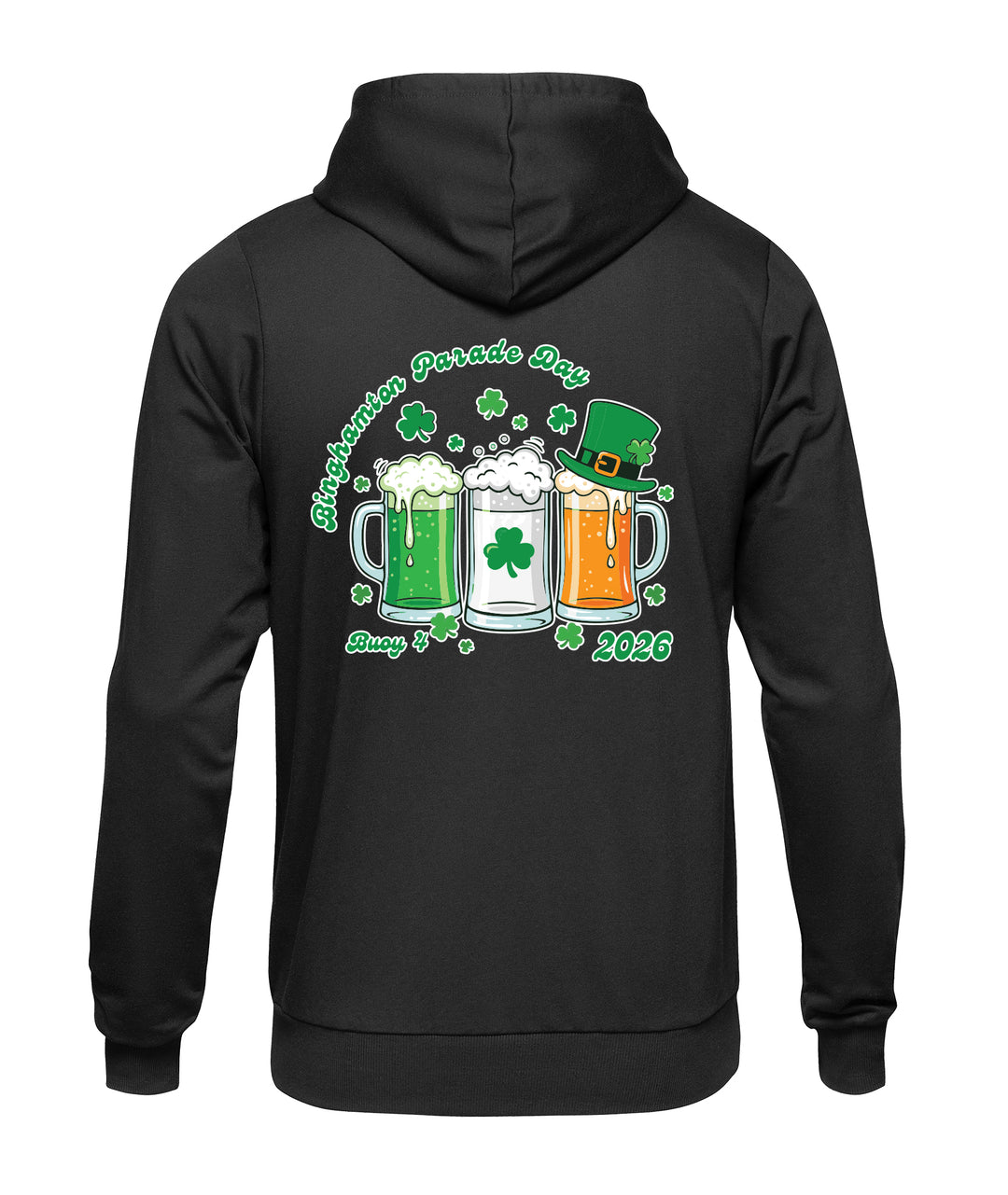 BINGHAMTON IRISH DAY CHEERS HOODIE