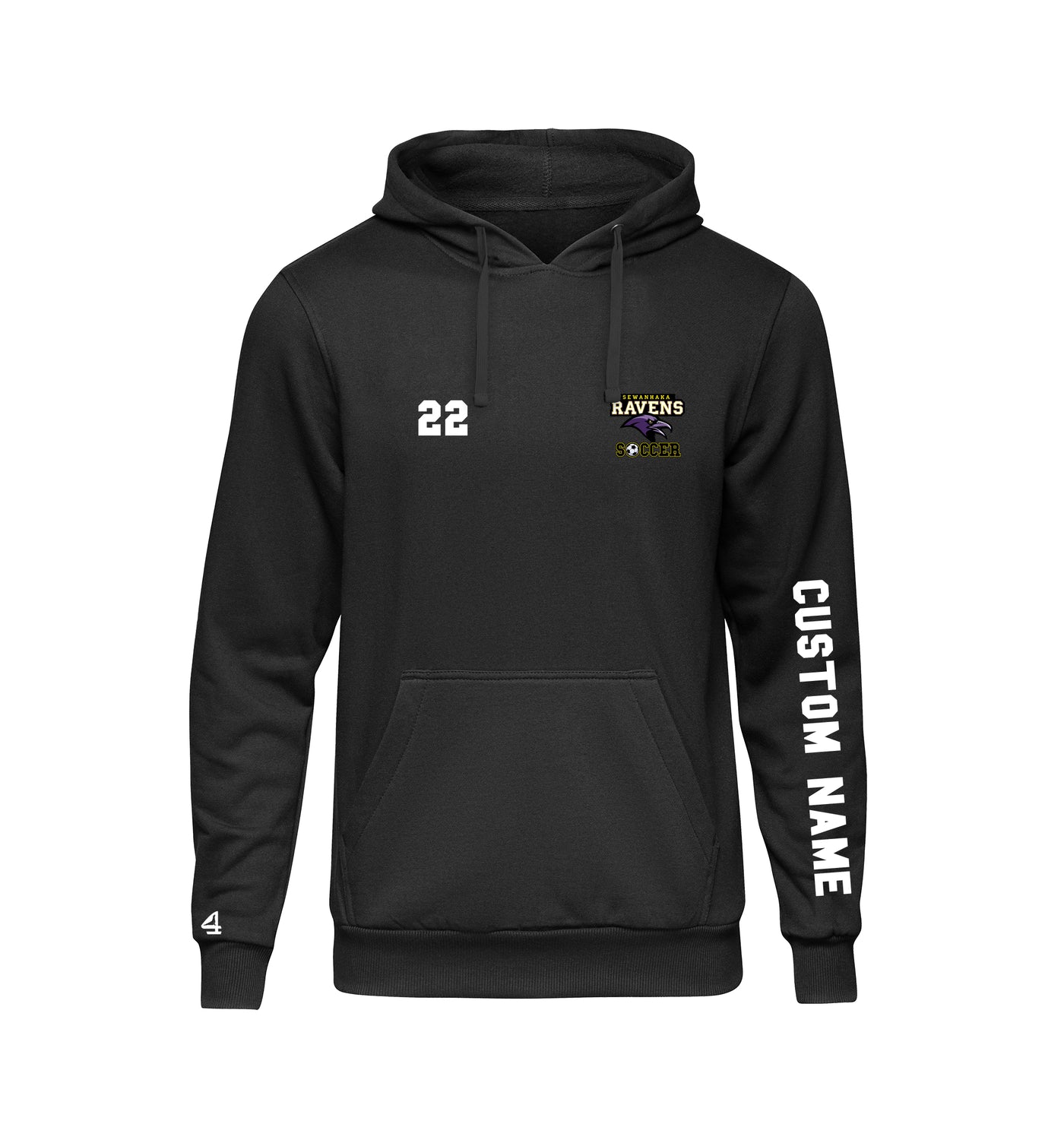 Sewanhaka Ravens Girls Soccer Team Spirit Hoodie