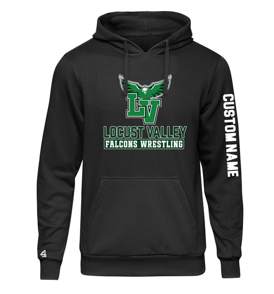 Locust Valley Falcons Wrestling Team Spirit Hoodie