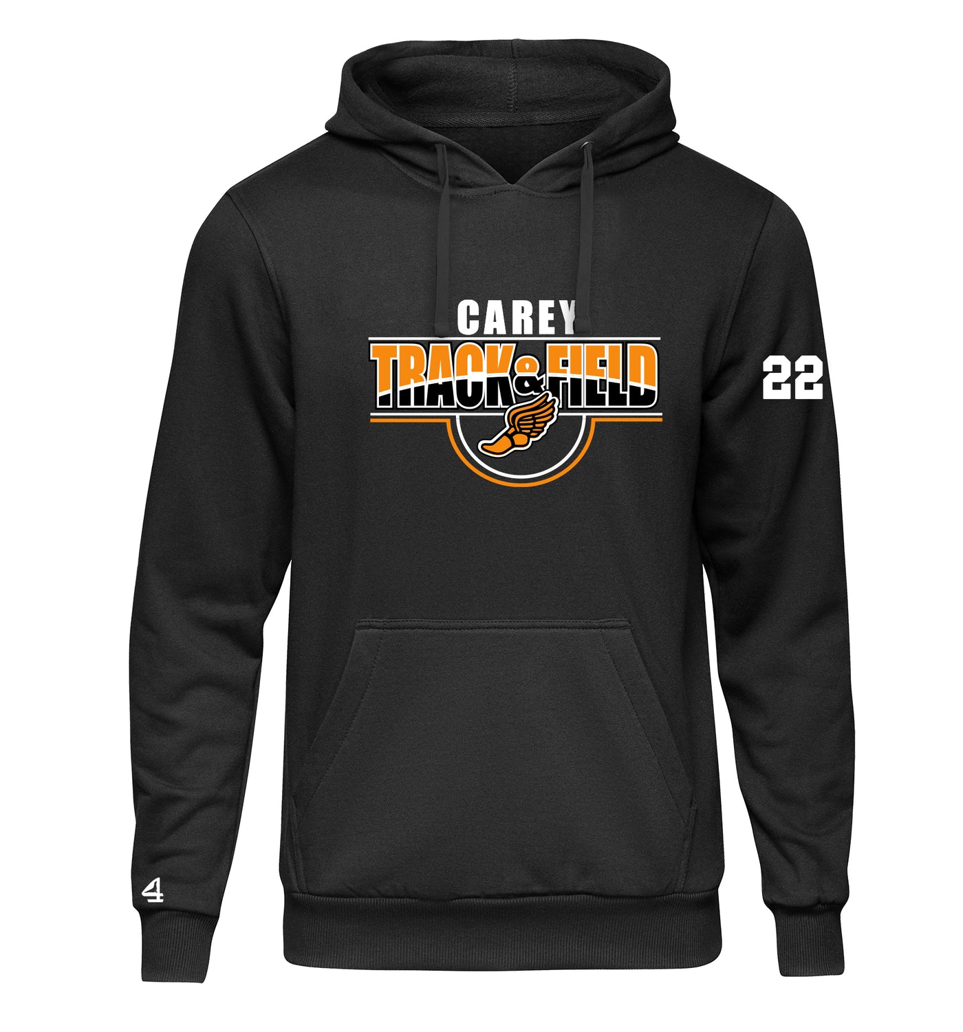 Carey Track & Field Hoodies