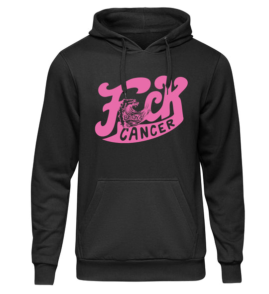 BUOY 4 F CANCER WAVE HOODIE