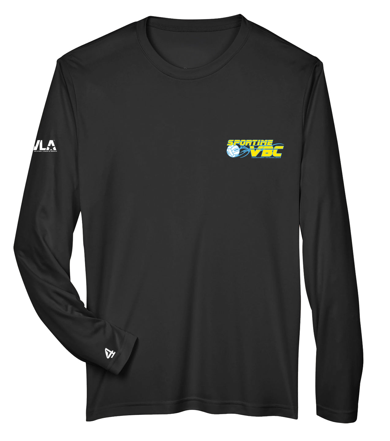 Sportime VBC Volleyball LS Performance T-shirts