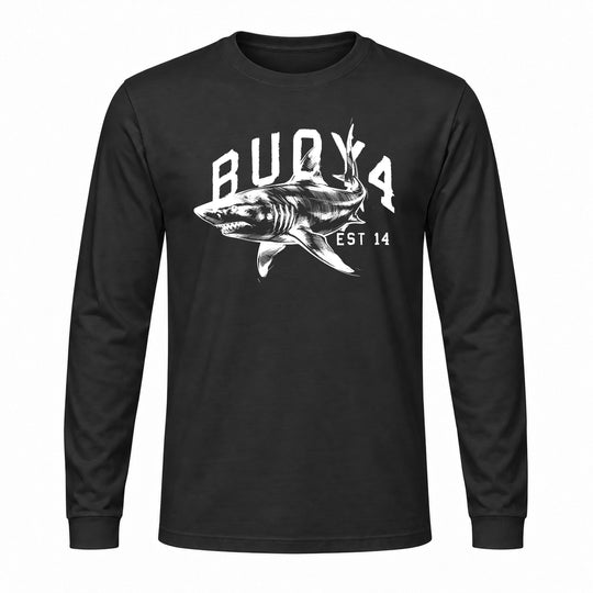 BUOY4 SHARK EST LONG SLEEVE GRAPHIC TEE