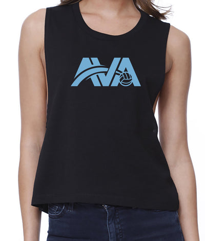 AVA Atlantic Volleyball Academy Muscle Crop Shirt