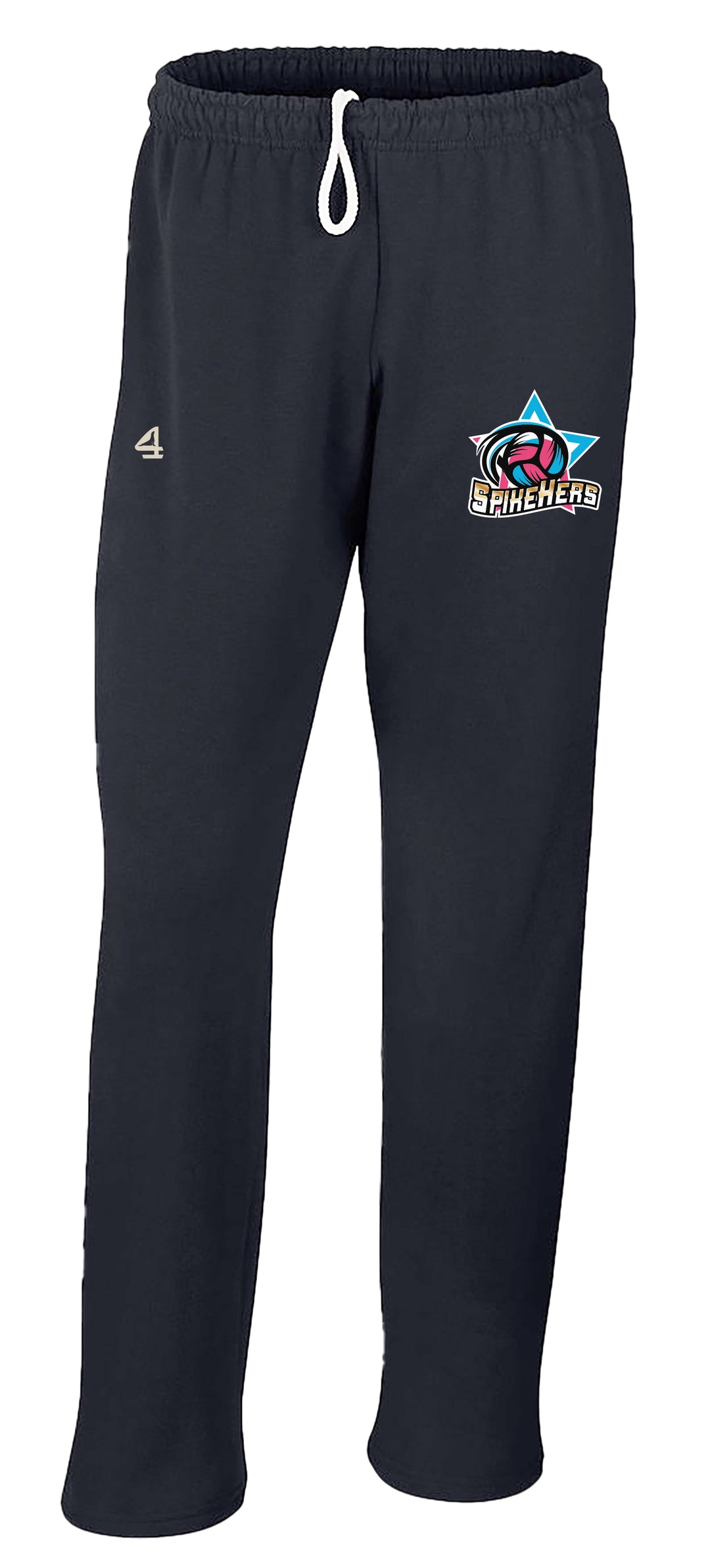 Spikehers Volleyball Open Bottom Sweatpants