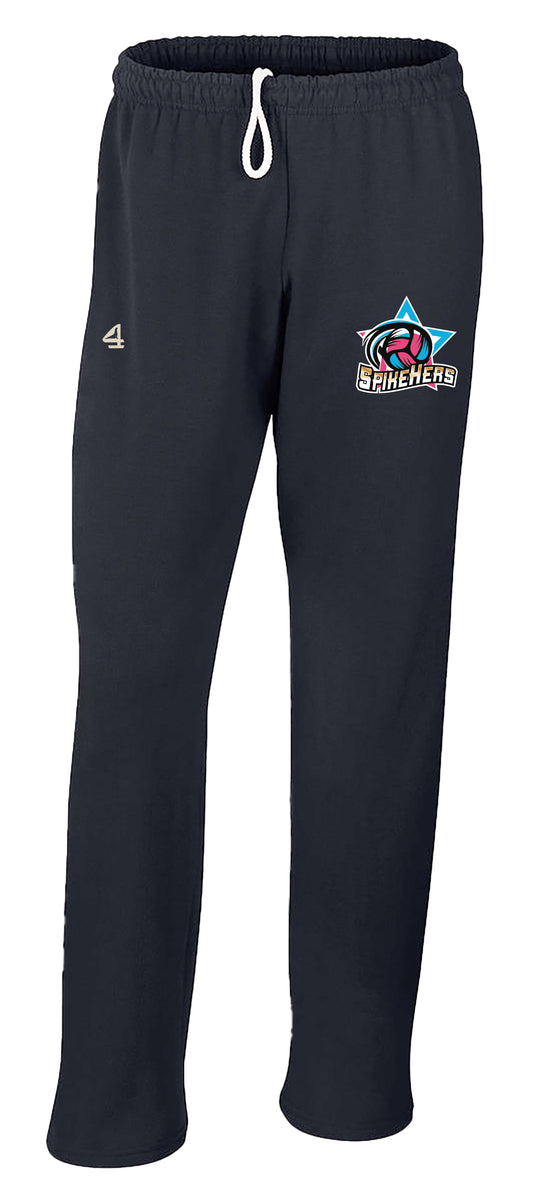 Spikehers Volleyball Open Bottom Sweatpants
