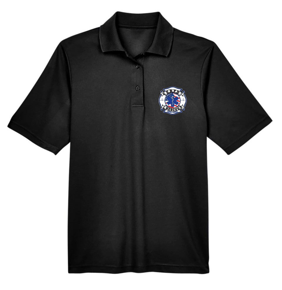 E.R.F.D. RESCUE Embroidered Polo