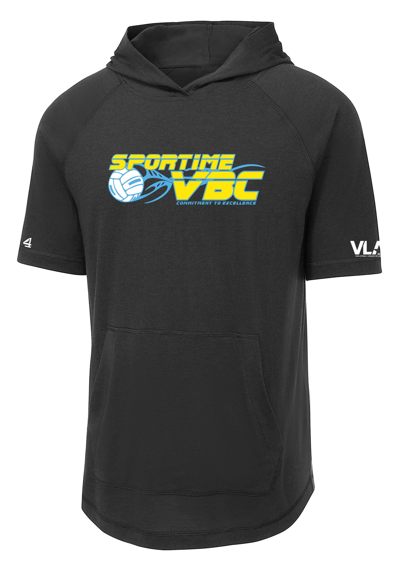 Sportime VBC Volleyball SS Tri-blend hoodie