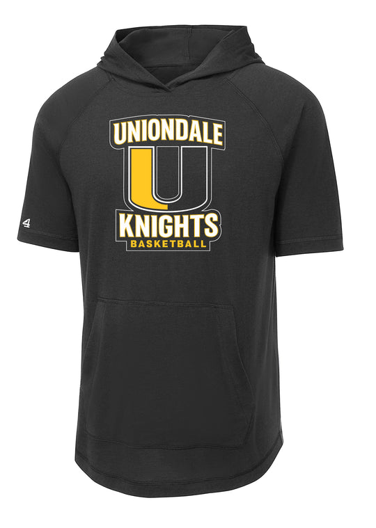 Uniondale Basketball short sleeve tri-blend Hoodie
