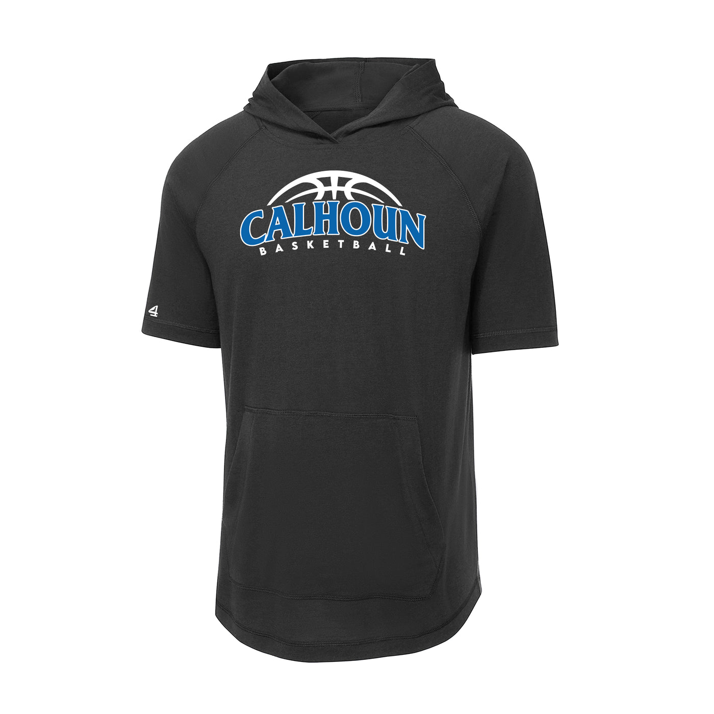 Calhoun Girls Basketball Short Sleeve Tri-blend Hoodie