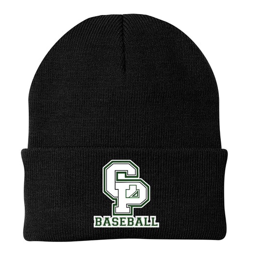CARLE PLACE BASEBALL Embroidered Beanie