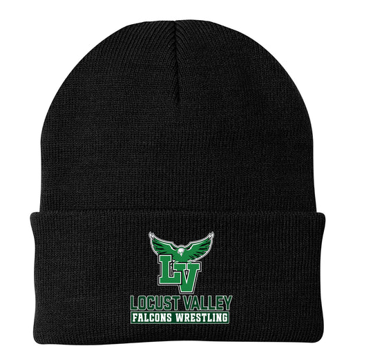 Locust Valley Falcons Wrestling knit caps