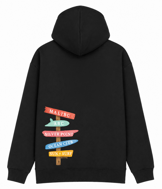 Buoy4 Welcome to Atlantic BEACH NY Oversized hoodie
