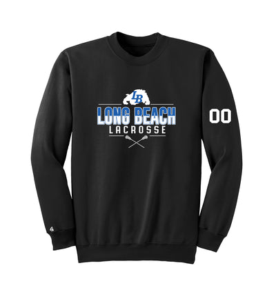 Long Beach High School Lacrosse Crewneck Sweatshirt